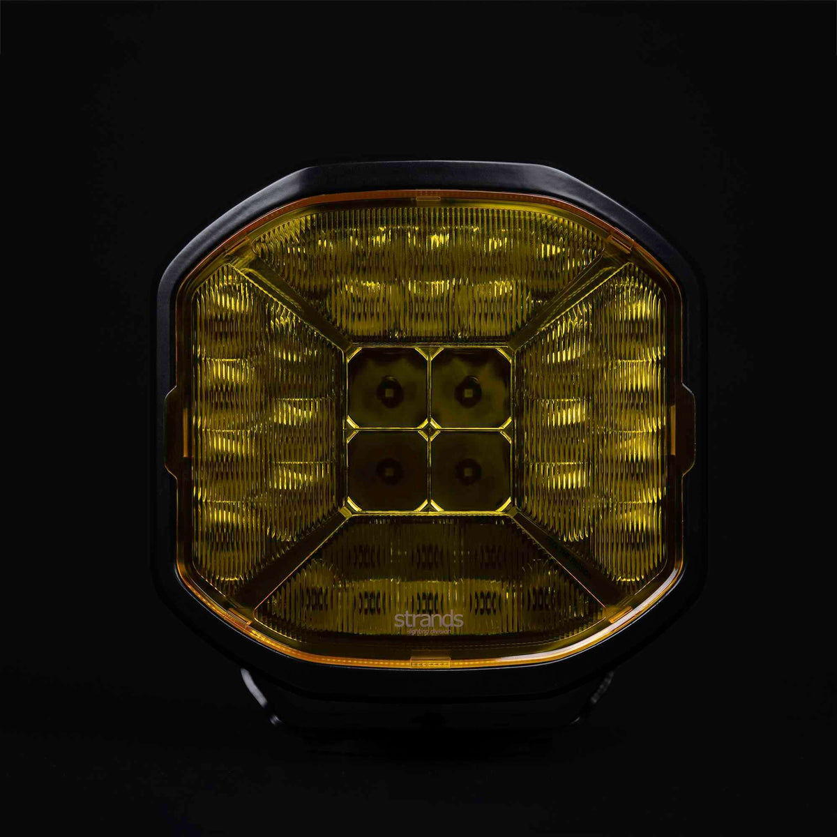 Strands SIBERIA X LENS COVER YELLOW FLOOD 9″