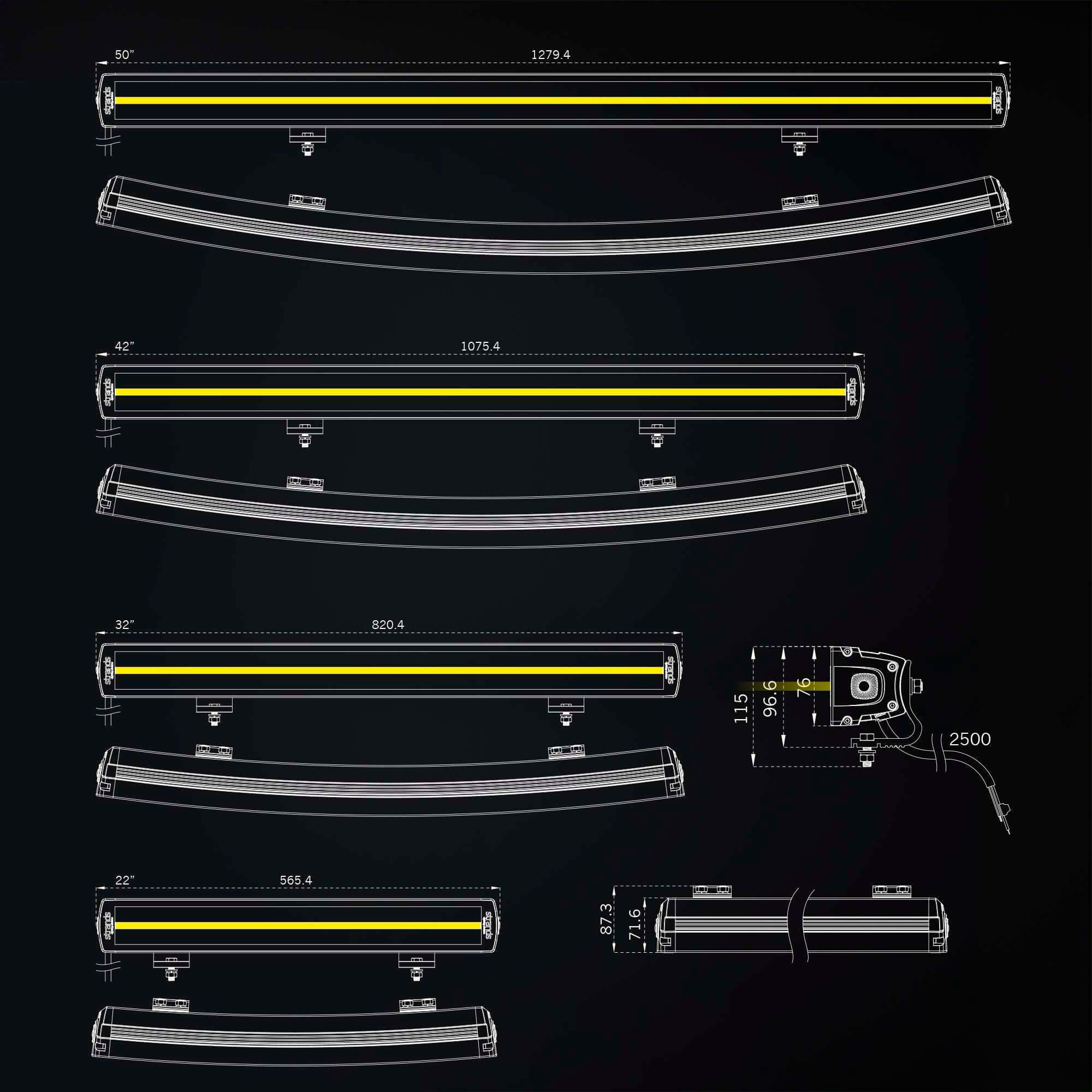 Strands SIBERIA XP DRC LED BAR 42″