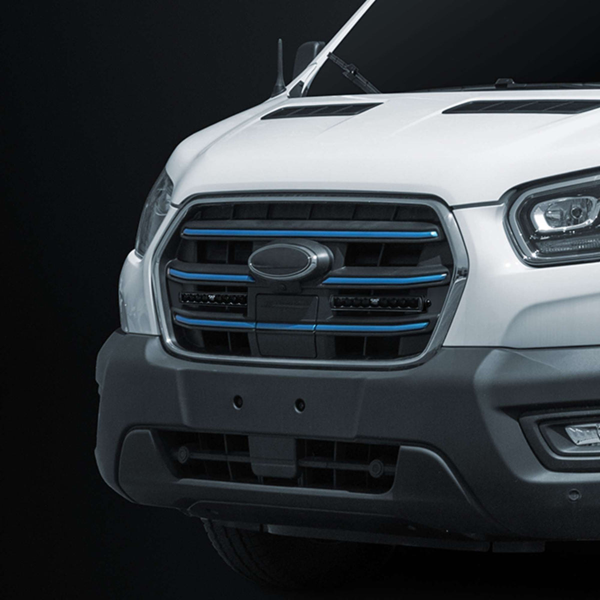 Strands LED BAR PACKAGE DARK KNIGHT NUUK 2X 10″ Ford E-Transit 2024